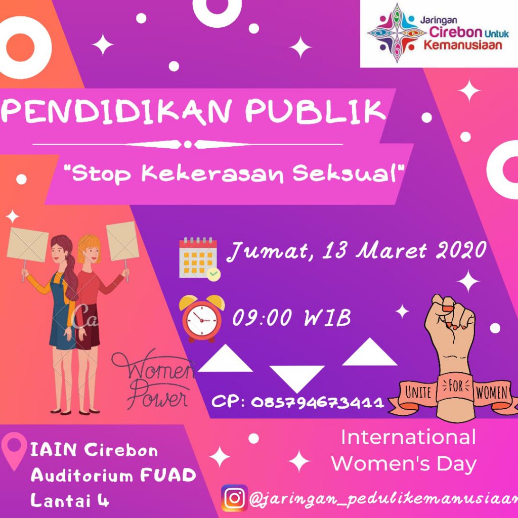 Pendidikan Publik dalam Memperingati International Women's Day