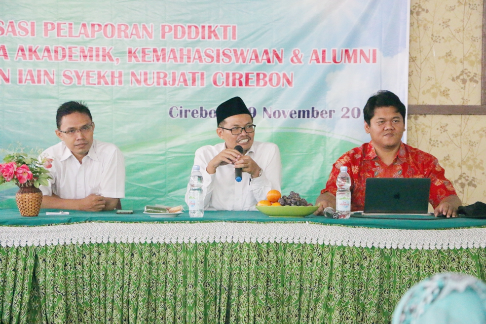 Pelaksanaan Sosialisasi Pelaporan PDDIKTI dan Pengelolaan Data Akademik, Kemahasiswaan dan Alumni