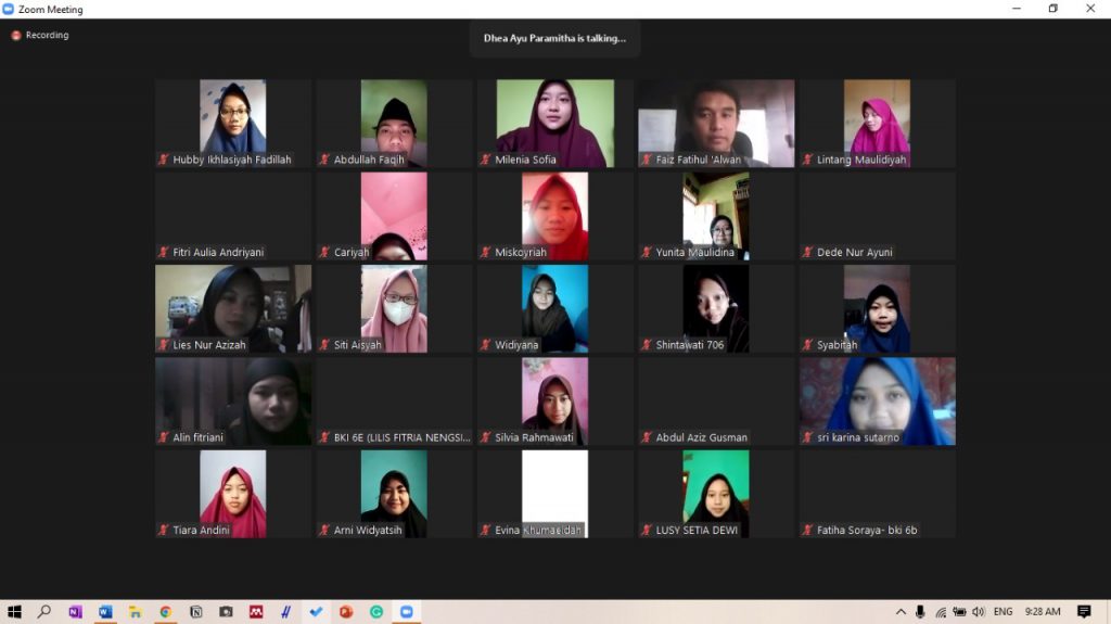 Workshop Lifeskill Online Jurusan BKI Tahun 2022